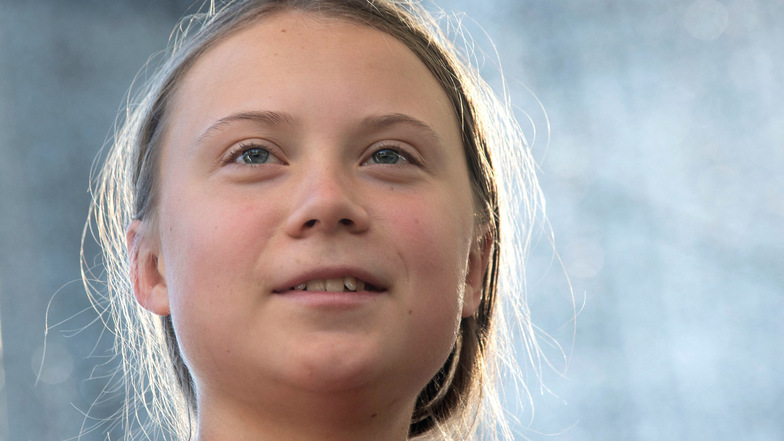Greta Thunberg, Umweltaktivistin aus Schweden, bekommt einen Preis in Deutschland verliehen.