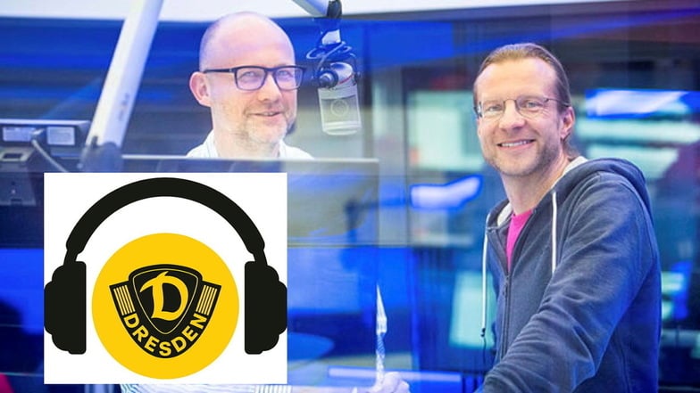 Schwarz-Gelb, der Dynamo-Podcast - von und mit Jens Umbreit (links) und Tino Meyer.