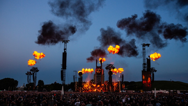 Rammstein-Konzerte in Dresden: Ab Samstag neues Sicherheitskonzept