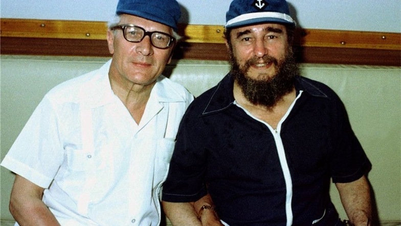 Juni 1980: Fidel Castro lädt Erich Honecker in Kuba zum Schiffsausflug ein.