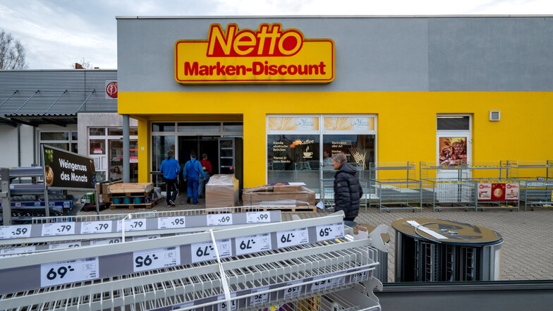 Der Netto Marken-Discount an der Colditzer Straße in Leisnig wird derzeit umgebaut.