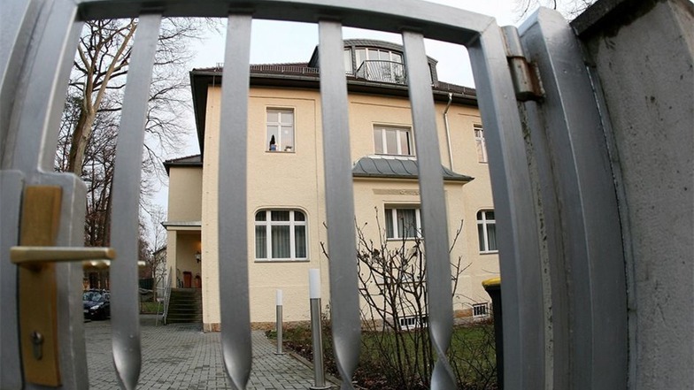 Putins Amtsstube: Die ehemalige KGB-Dienststelle in Dresden.