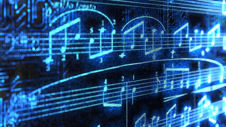 Künstliche Intelligenz ist auf dem Vormarsch, doch kann sie auch die Arbeit von Komponisten und Musikern übernehmen?