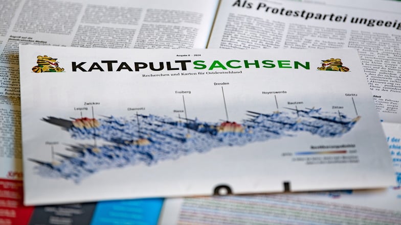 Die Greifswalder Zeitung Katapult hat jeweils eine Ausgabe für Sachsen, Thüringen und Brandenburg herausgebracht. Sie stehen ganz im Fokus der anstehenden Landtagswahlen.