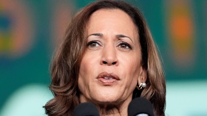 Kamala Harris ging nicht im Detail auf die Angriffe von Donald Trump ein.