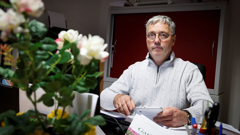 Frank Reimann ist Vorsitzender und Geschäftsführer des Niederschlesischen Kleingärtnerverbandes.
