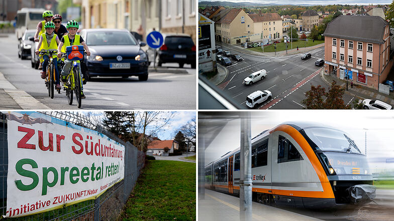 Ausbau der Fahrradwege, Vogelkreuzung, Südumfahrung und Elektrifizierung der Bahnstrecke: In Bautzen soll in den nächsten Jahren einiges angepackt werden.