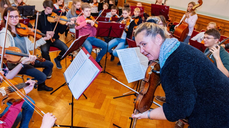 Großenhain: Die Musikschule spielt die Vorweihnachtszeit ein