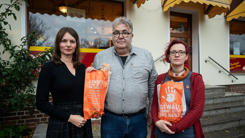 Bäcker Tschirch und Stadt Görlitz setzen Zeichen gegen häusliche Gewalt