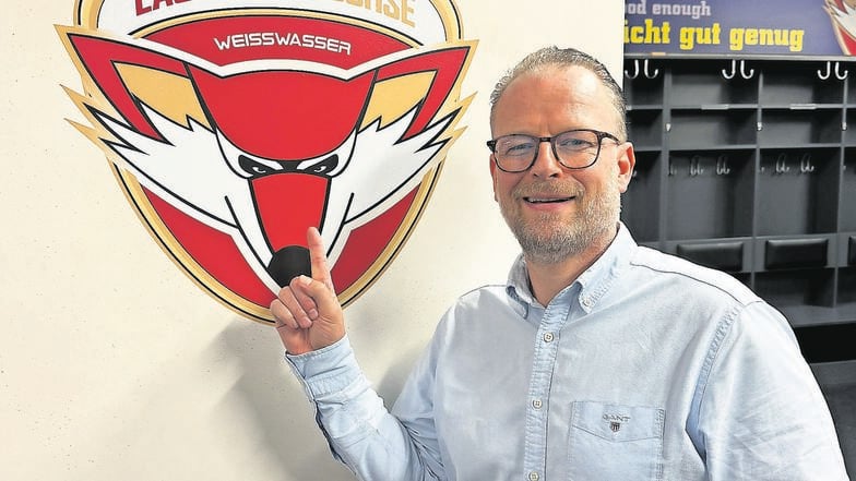 Ein Rheinländer in der Lausitz: Christof Kreutzer steht in der neuen Saison bei den Füchsen als Cheftrainer hinter der Bande.