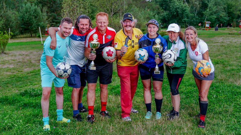 Die Gewinner beim ersten Fußballgolf-Weltcup in Ottendorf stehen fest