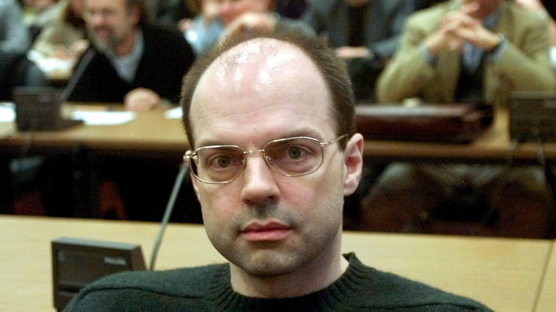 Thomas Drach im jahr 2000 vor Gericht.