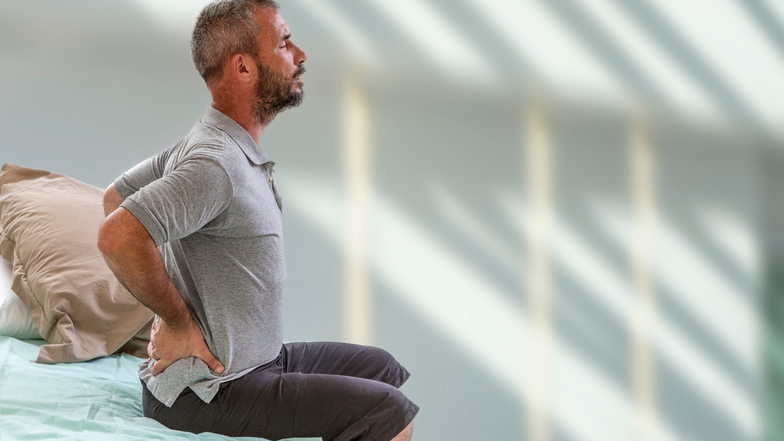 Chronische Schmerzen am Rücken können auch ohne organisch erkennbare Ursache sehr belastend sein.