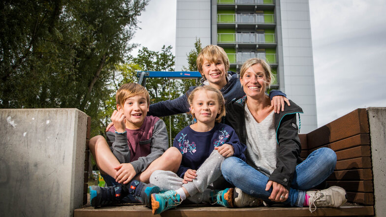 Vor 13 Jahren wanderte Anke Smiles nach Australien aus. Nun kam sie mit drei Kindern zurück in ihre Heimat.