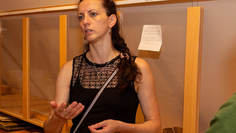 Sie ist die neue Dohnaer Museumsleiterin: Kathrin Penndorf.