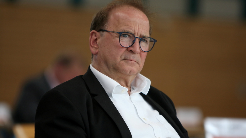 Jürgen Opitz (CDU) kämpft als Heidenauer Bürgermeister und Vorsitzendes des IPO-Zweckverbandes für das Großvorhaben, weil er in ihm Chancen für die Zukunft der Region sieht.