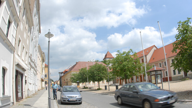 Ein Blick auf Reichensbachs Marktplatz.
