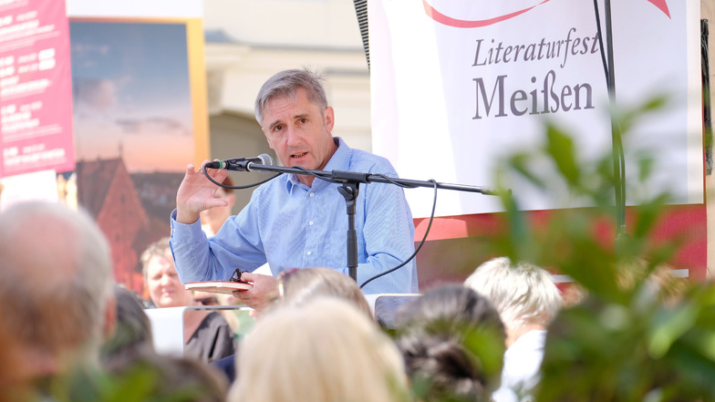 Frank Richter gehörte zu den Mitgestaltern des Meißner Literaturfestes im vorigen Jahr.