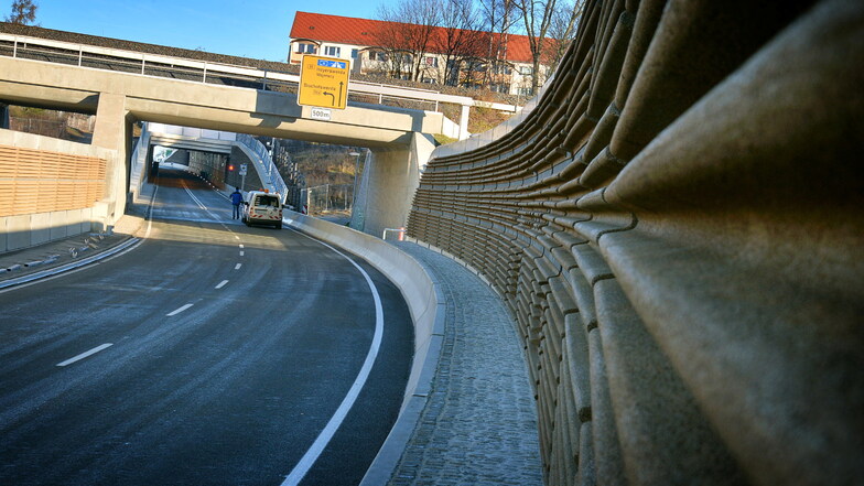 Der Westtangenten-Tunnel in Bautzen ist wegen Reparturarbeiten ab 26. Juli teilweise gesperrt.