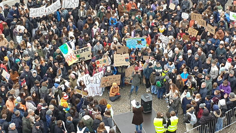 Und auch in Österreich wird für das Klima demonstriert, zum Beispiel in Bregenz, ...
