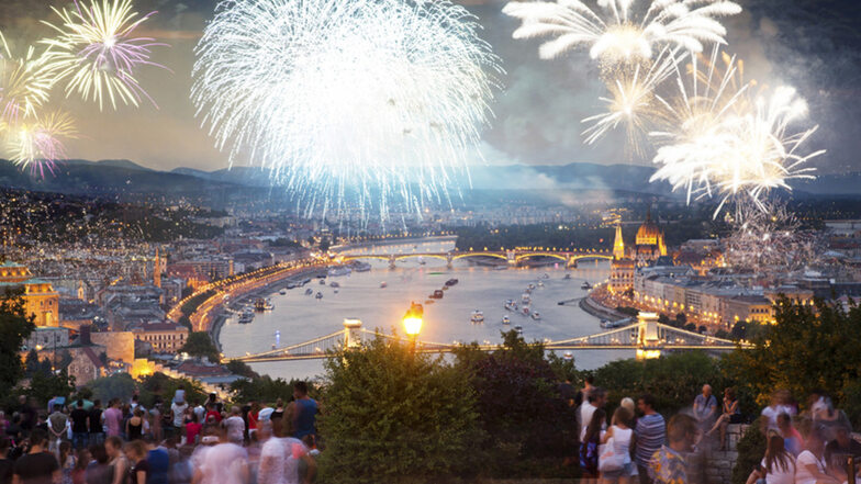 Ein besonderes Erlebnis: Silvester-Feuerwerk in Budapest.