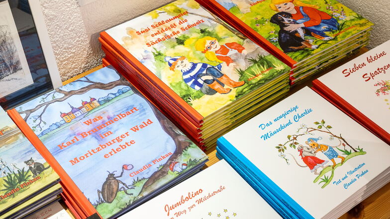 Kunst für Kinder: Mit den Büchern von von Claudia Pinkau können Kinder die Region entdecken. Die Bücher kosten zwischen 15 und 17 Euro.