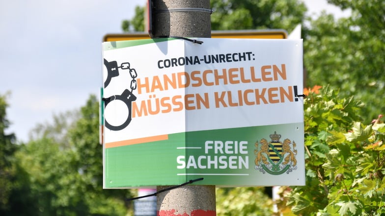 Forderungen, die die rechtsextremen Freien Sachsen stellen, habe eigene Leute bereits erfüllt.