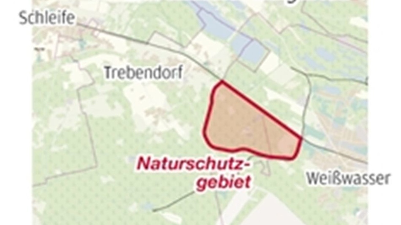 Der „Trebendorfer Tiergarten“ liegt auf halbem Weg zwischen Trebendorf und Weißwasser.