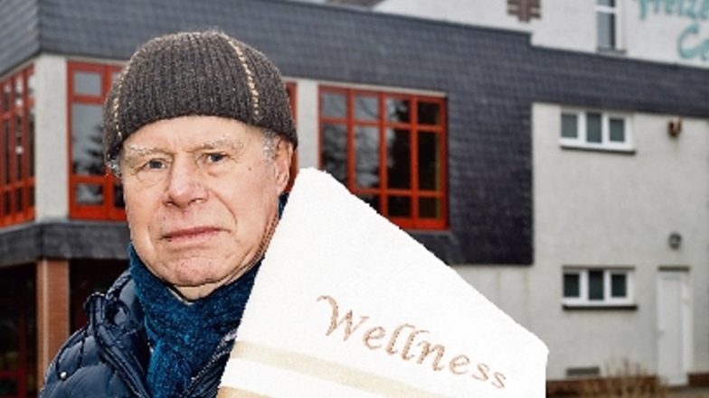 Der Schmöllner Hartmut Jörns kämpft für den Erhalt der Putzkauer Sauna. Er betont vor allem deren Bedeutung für die Gesundheitsvorsorge.