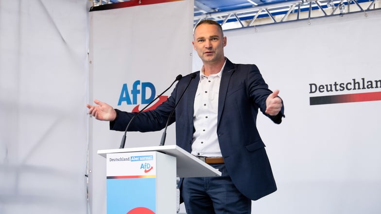 Sebastian Wippel sitzt für die AfD im sächsischen Landtag.