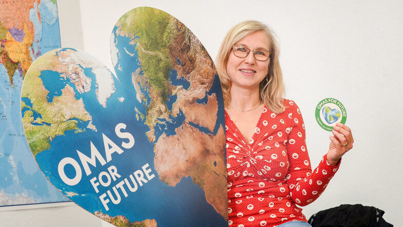 Ines Kasper gründete die Regionalgruppe der "Omas for Future" in Bautzen. Jetzt sucht sie weitere Mitstreiter.