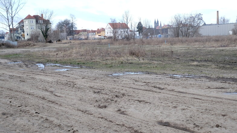 Noch liegt das Gelände des früheren Plattenwerkes an der Fabrikstraße brach. Auf den zehn Hektar soll ein neues Stadtquartier entstehen.