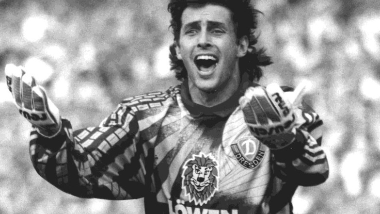 Torhüter René Müller spielte von 1991 bis 1994 für Dynamo Dresden. In dieser Zeit fand der gebürtige Leipziger zu seinem Glauben. Foto: Frank Krucynski