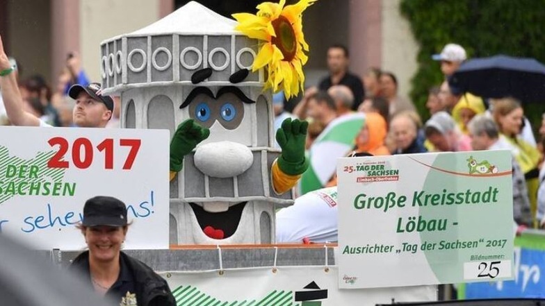 Der "Tag der Sachsen" 2017 in Löbau hatte Tausende Gäste und Stars wie Max Giesinger in die Stadt gebracht. Aber billig war das nicht.