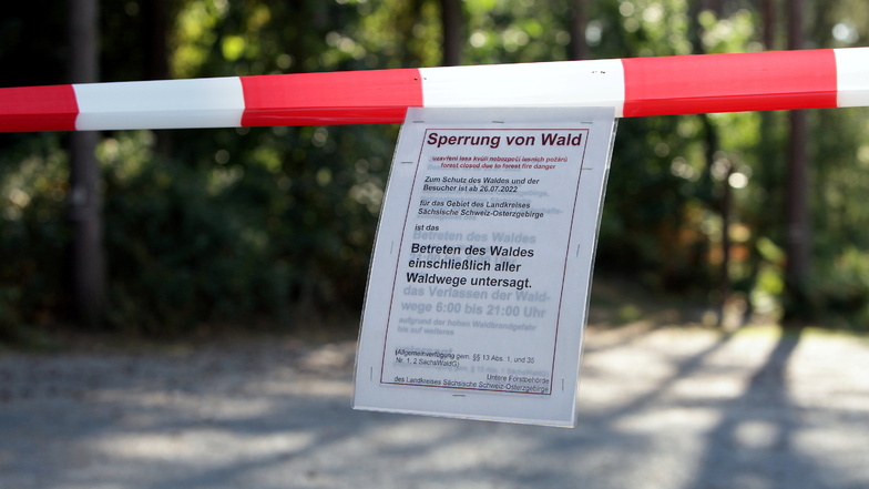 Landratsamt hebt allgemeines Waldbetretungsverbot in der Sächsischen Schweiz auf
