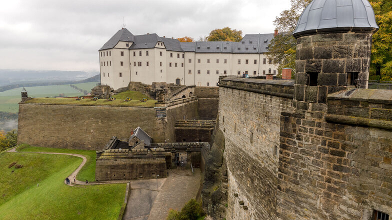 Festung Königstein ist wegen des Coronavirus aktuell für Besucher geschlossen.