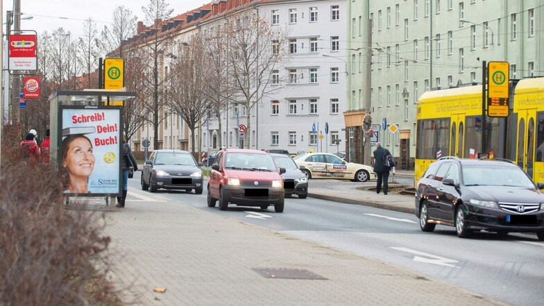 Die Lommatzscher Straße in Dresden wird halbseitig gesperrt.