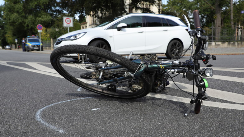 Der Fahrer dieses Pedelecs stürzte, weil sein E-Bike bei einem Bremsmanöver kaputtging.