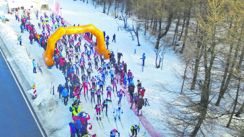 Der bisher letzte Miriquidi-Ski-Dauerlauf wurde 2017 ausgetragen. Die Nachfrage nach der nächsten Auflage im Februar ist laut Veranstaltern bereits groß.