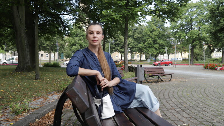 Olena Shevchenko stammt aus Mariupol ist über Görlitz nach Niesky gekommen. Hier ist ihr Leben - wie das vieler anderer Ukrainer im Landkreis - in den letzten Wochen zum Überlebenskampf geworden.