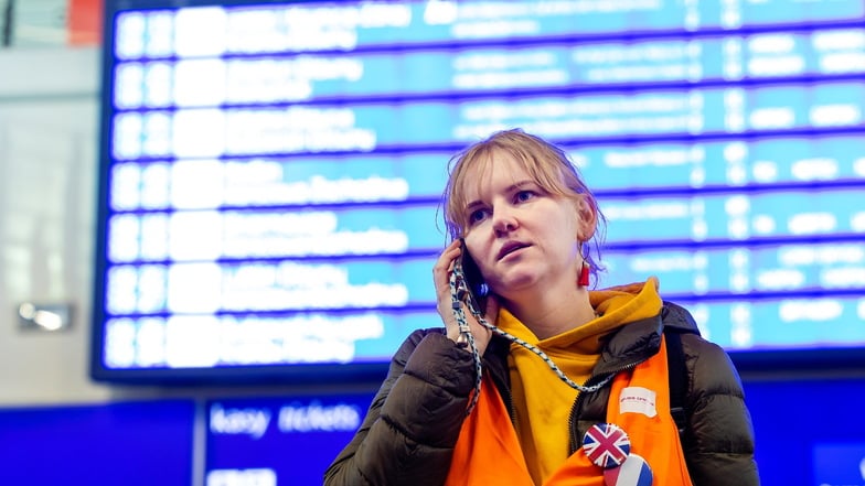 Doris Maklewska koordiniert tagtäglich ehrenamtlich die Helfer am Warschauer Hauptbahnhof. Über den Krieg will sie nicht grübeln. "Ich will lieber fragen: Was kann ich heute tun?"