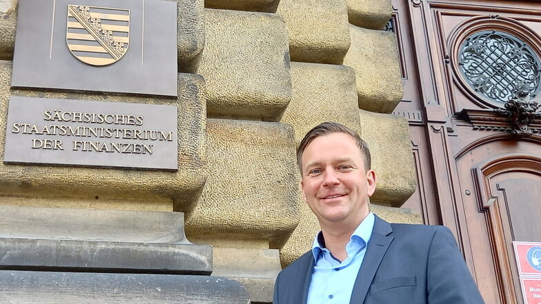 Vom Finanzministerium ins Gottleubaer Rathaus: Thomas Peters ist der neue Bürgermeister von Bad Gottleuba-Berggießhübel.