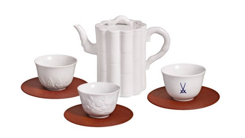 Für Tee-Fans: 10.843 Sets "Zen Tea Ceremony" aus der Porzellanmanufaktur Meissen wären  für 2,7 Millionen Euro zu haben.