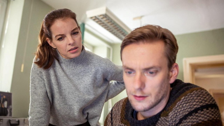 Yvonne Catterfeld als Ermittlerin und Jan Dose  als Kriminaltechniker Jakob Böhme sind auch dieses Mal bei den Dreharbeiten dabei. Sie posten auf Instagram regelmäßig aus Görlitz.