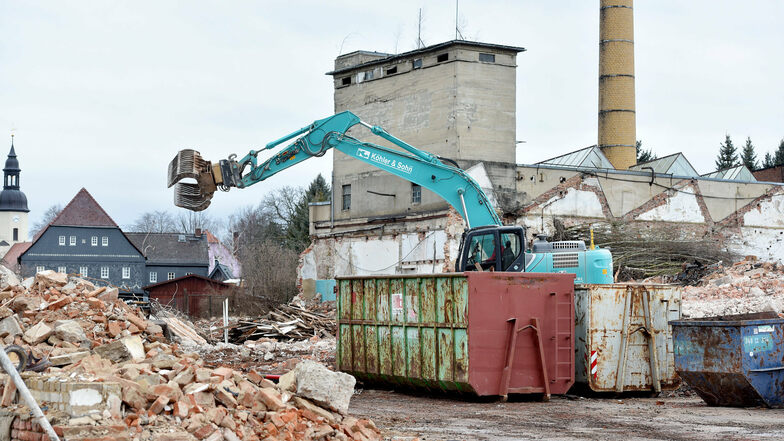 Das Damino-Werk ist abgerissen worden. Jetzt sollen auf der Fläche Eigenheime gebaut werden.