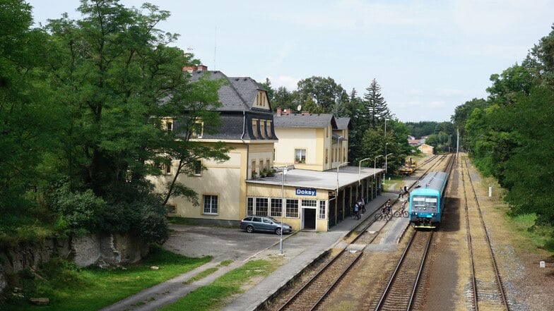 Doksy train station.