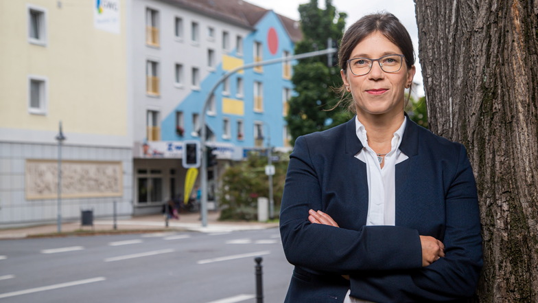 Kathrin Uhlemann tritt als Kandidatin zur Oberbürgermeisterwahl in Niesky an.