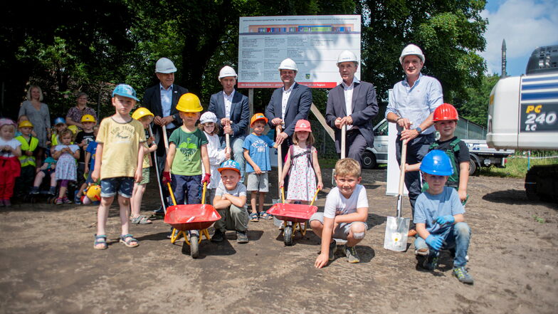 Baustart für neue Kita in Großröhrsdorf