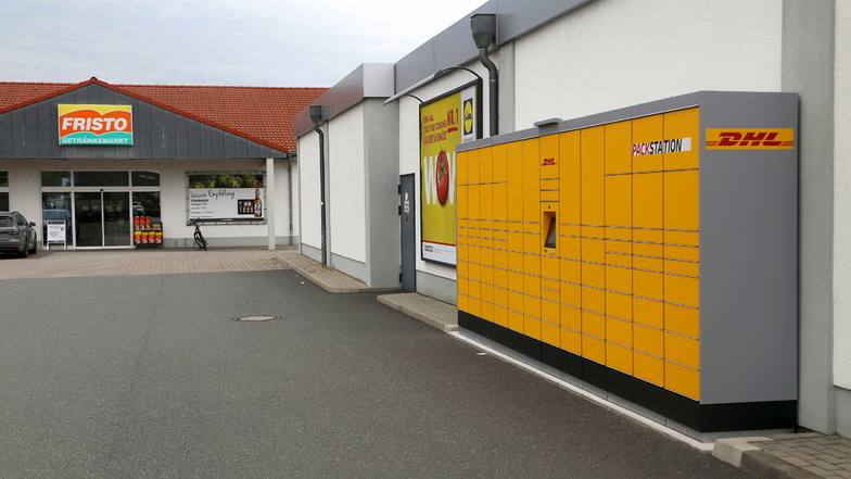 Die Packstation am Lidl an der Langen Straße in Riesa war erst im Sommer 2020 eröffnet worden.
