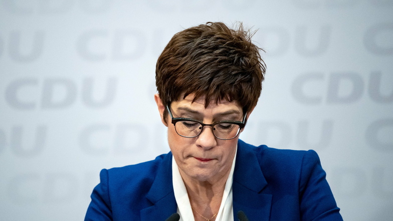CDU-Chefin AKK: Kürzeste Amtszeit, längster Abschied